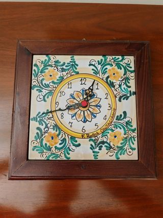 Orologio Ceramica Caltagirone