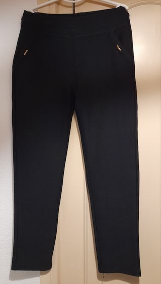 Pantalones negros cómodos T44-48