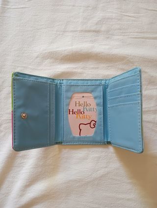 Bolso y cartera Hello Kitty azul
