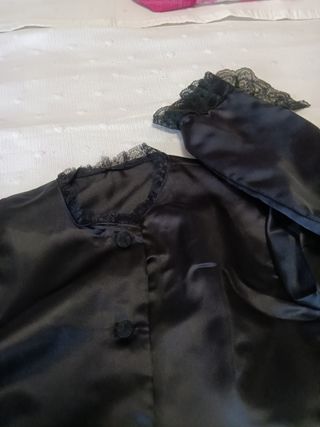 Traje niña baturra 4/5 años  rojo, negro