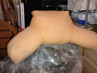 Cojín lectura beige - Soporte lumbar