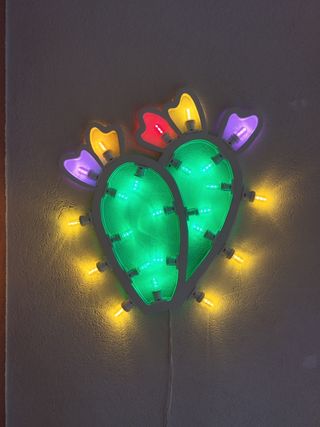 Luminaria pugliese lampada pale fico d'india 