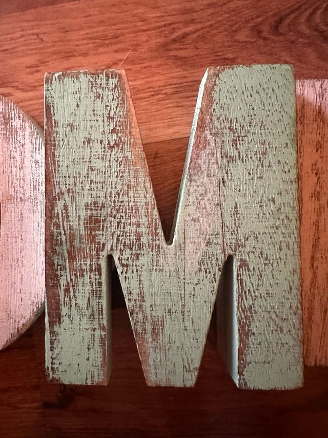 Decoración HOME letras madera