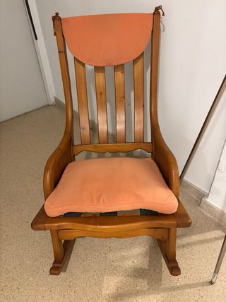 Mecedora madera vintage