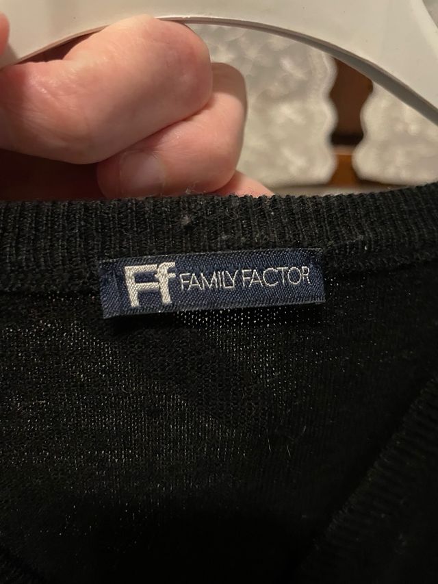 Maglione Family Factor nero tg.M