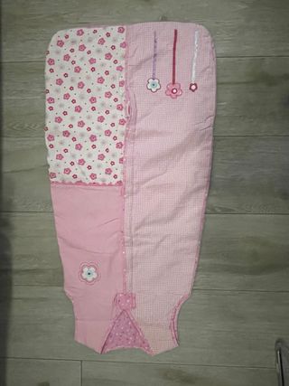 Saco dormir bebé 6-18m rosa