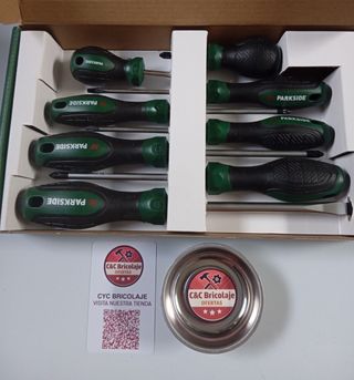 Destornilladores Parkside (8 uds) profesional