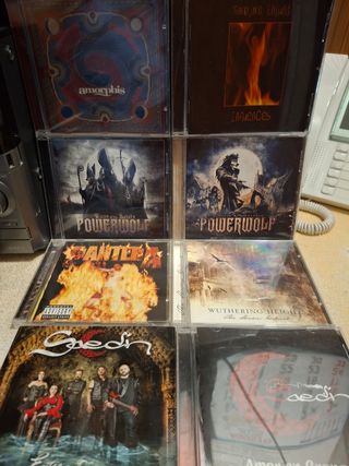 Lote 20 cd.s heavy metal, Hard rock