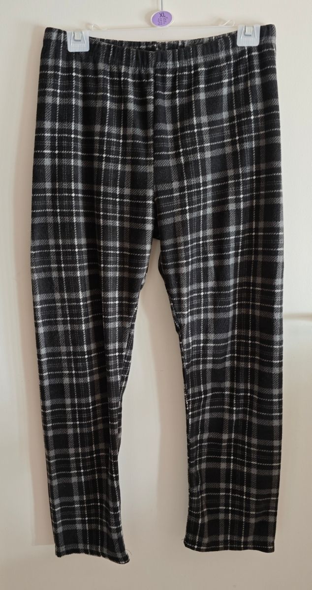 Pantalones a cuadros pijama de hombre XL