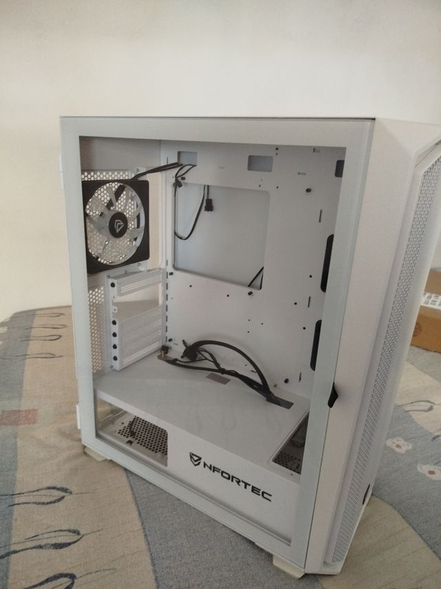 Caja PC Nfortec Krater V2 Blanca