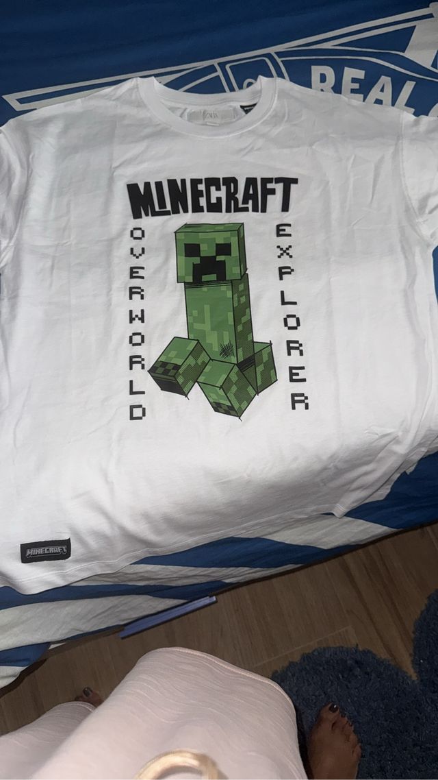 Camiseta Minecraft Zara - Overworld Explorer