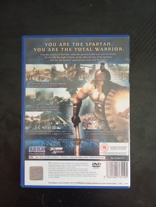 PS2 Spartan Total Warrior - Sega
