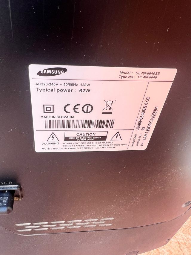 television samsung 45 pulgadas