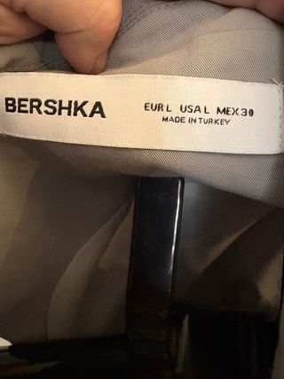 Chaleco,gilet Bershka gris talla L