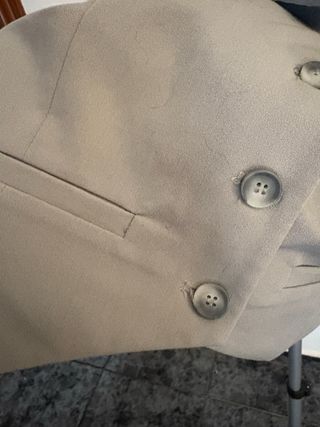 Chaleco,gilet Bershka gris talla L