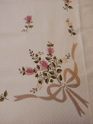 Copriletto Primavera Cotone Rosa