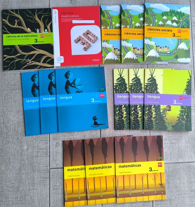 Libros 3°primaria variado