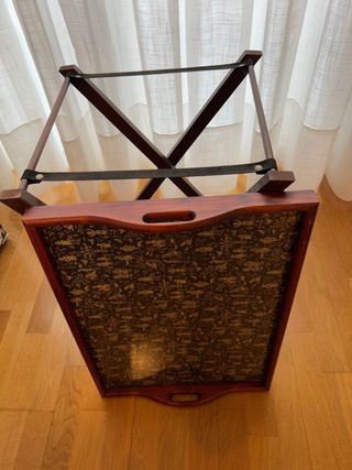 Mesa plegable de madera - Auxiliar desmontable ban