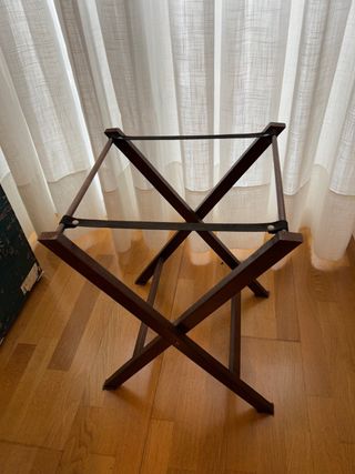 Mesa plegable de madera - Auxiliar desmontable ban