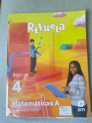 Matemáticas A. 4 Secundaria. Revuela. Comunidad...