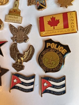 20 PINS DEL MUNDO - LUGARES CULTURA GUERRA