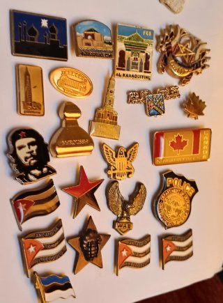 20 PINS DEL MUNDO - LUGARES CULTURA GUERRA