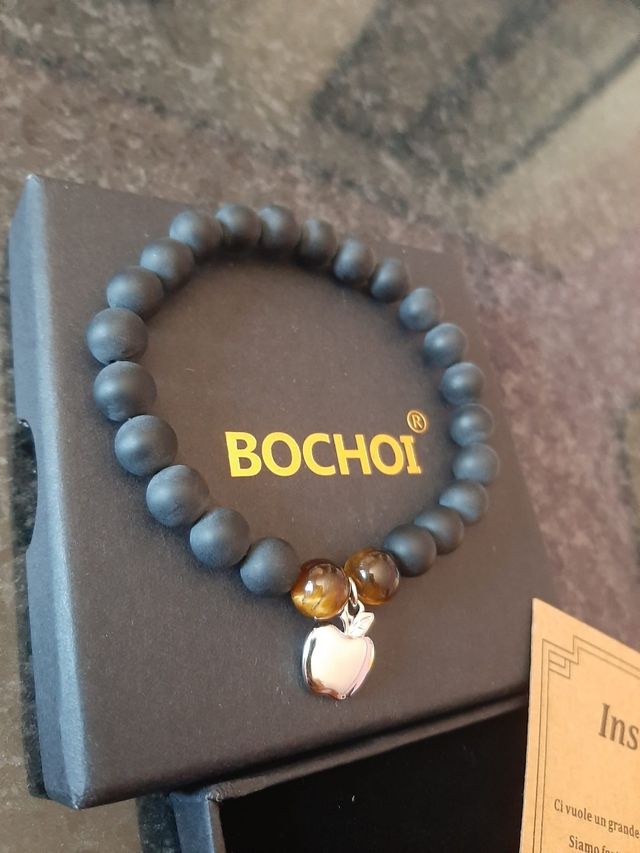 Braccialetto BOCHOI nero & marrone