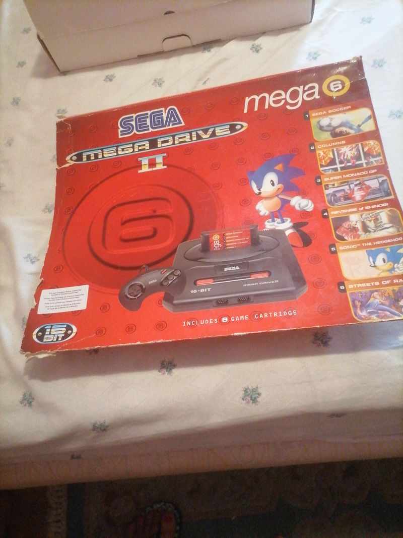 Imagen de SEGA Mega Drive II + 6 juegos