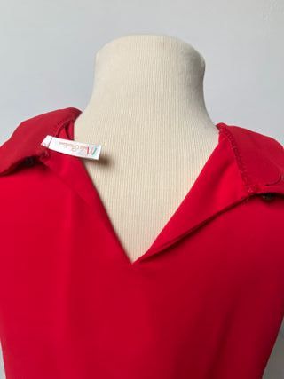 Top rosso americano Moda Fashion made in Italy L