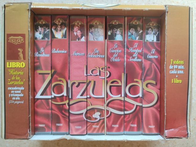 Colección Zarzuelas en VHS