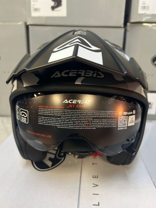 Casco moto L trial Acerbis Jet