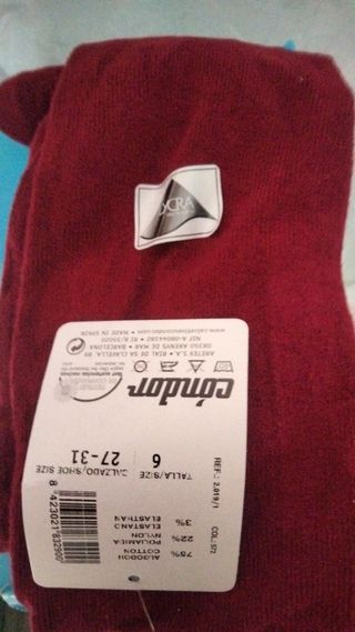 Calcetines niñ@ marca condor varias tallas. 