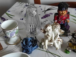 Set 17 oggetti vari decorativi