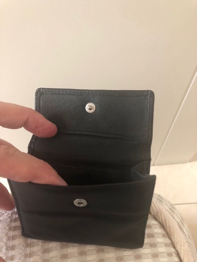 Cartera Piel Salvador Bachiller Negra