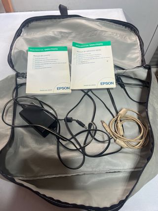 Escáner Epson - Beige y Gris