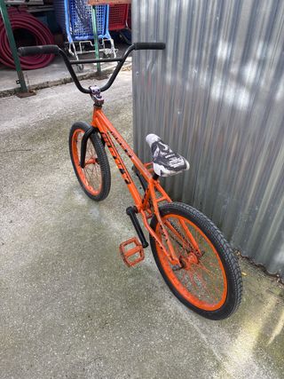 BMX naranja + Freno de rotor