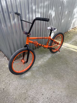 BMX naranja + Freno de rotor