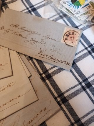 Lettere antiche '800 - molte lettere