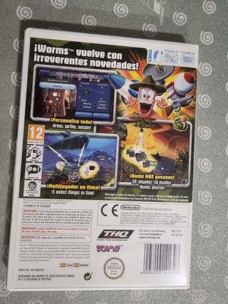 🇪🇦 Rareza Worms Battle Islands - Wii y wii u