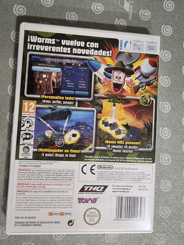 🇪🇦 La rarità di Worms Battle Islands: Wii e Wii U