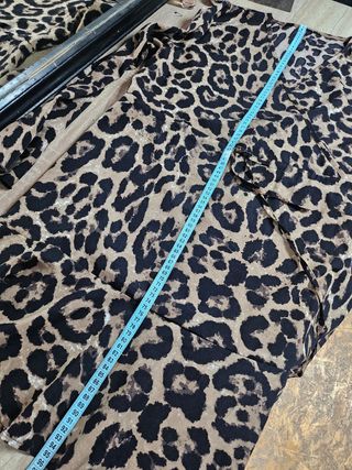 Vestido leopardo talla M