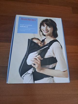 Mochila portabebés BabyBjorn Miracle 