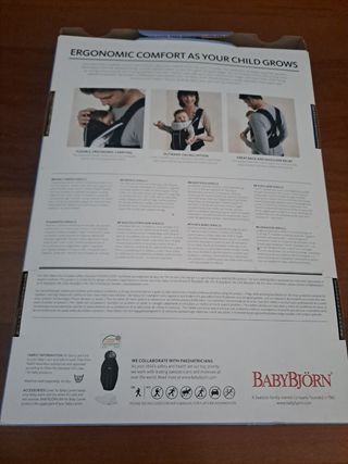Mochila portabebés BabyBjorn Miracle 