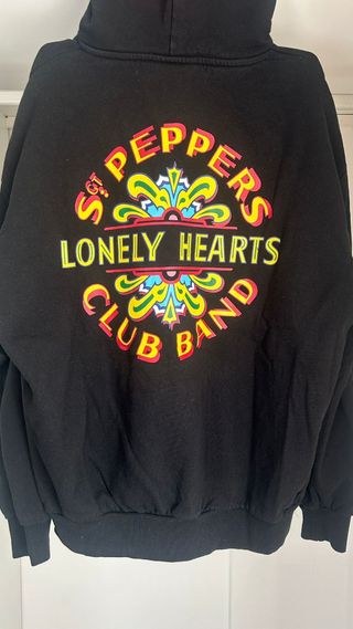 Sudadera Beatles negra | como nueva