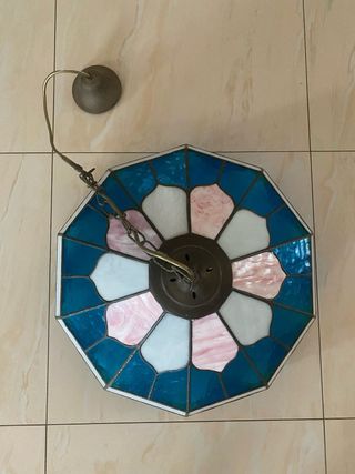 Lampadario Vetro artigianale Tiffany ￼
