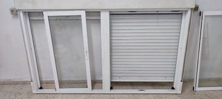 Cierre corredero aluminio 205x140 cristal climalit