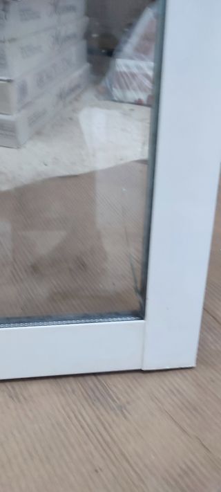 Cierre corredero aluminio 205x140 cristal climalit