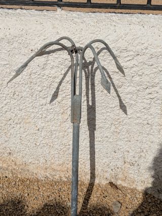 Ancla 4 puntas - Acero galvanizado

