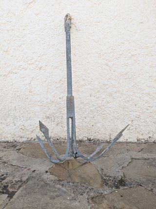 Ancla 4 puntas - Acero galvanizado

