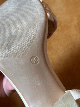 Sandalias blancas verano